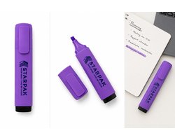 Starpack Office Markeerstift Paars - Waterbasis - 1 Stuk