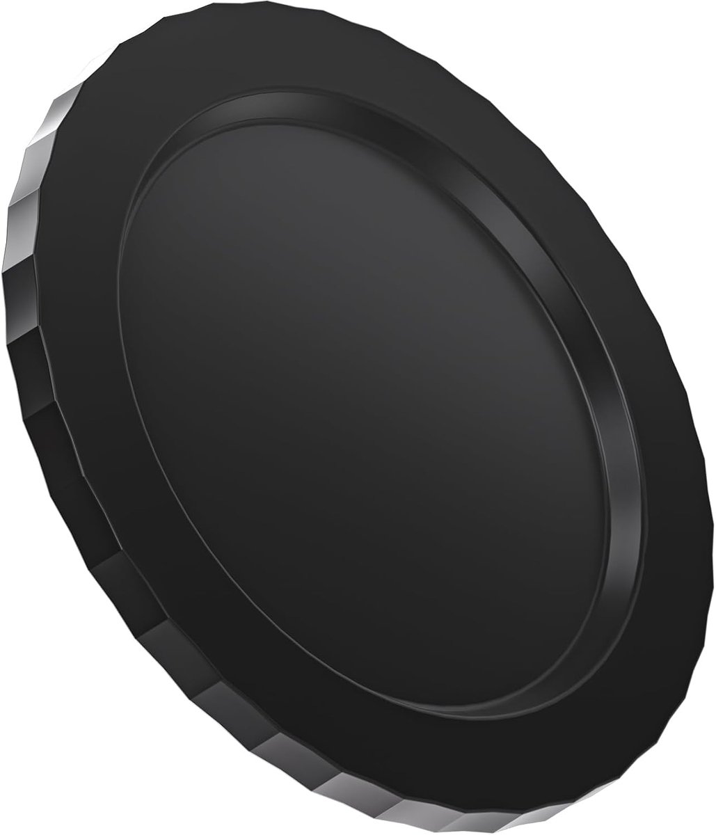 imluckies Magnetische basis compatibel met PopSocket telefoongrepen en voor MagSafe iPhone Series Case, Verwijderbare Kindle/Telefoon Houder Base, Dunne & Licht Draagbare Plaat, Puur Zwart
