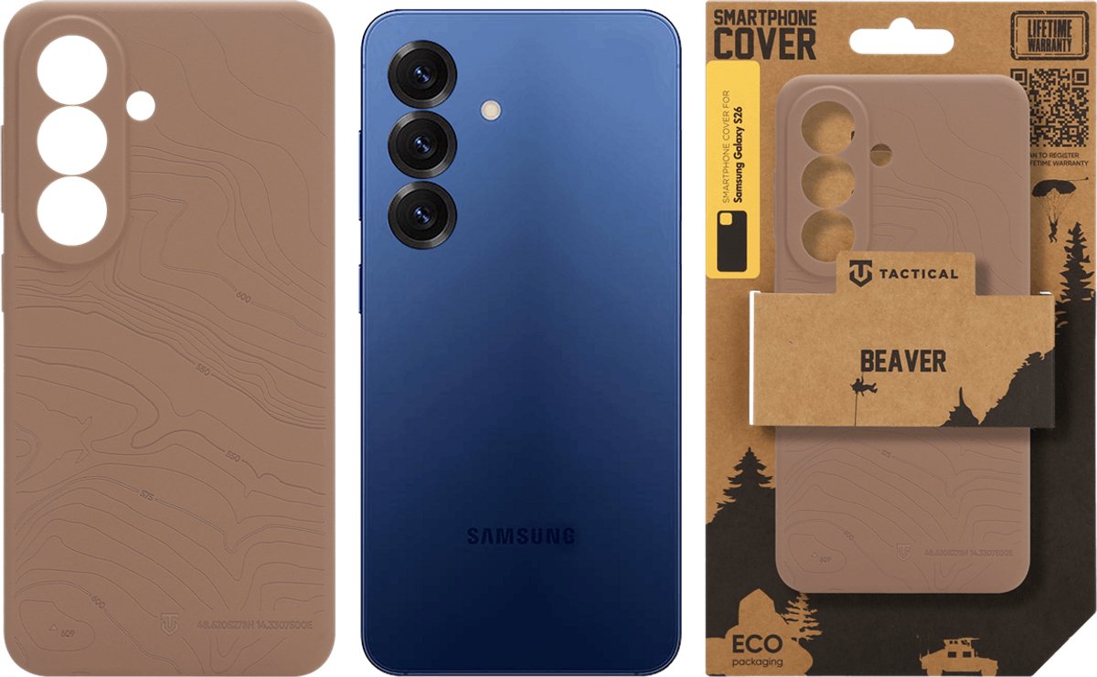Tactical Beaver hoesje - Geschikt voor SM-S948B - Mocha Mousse