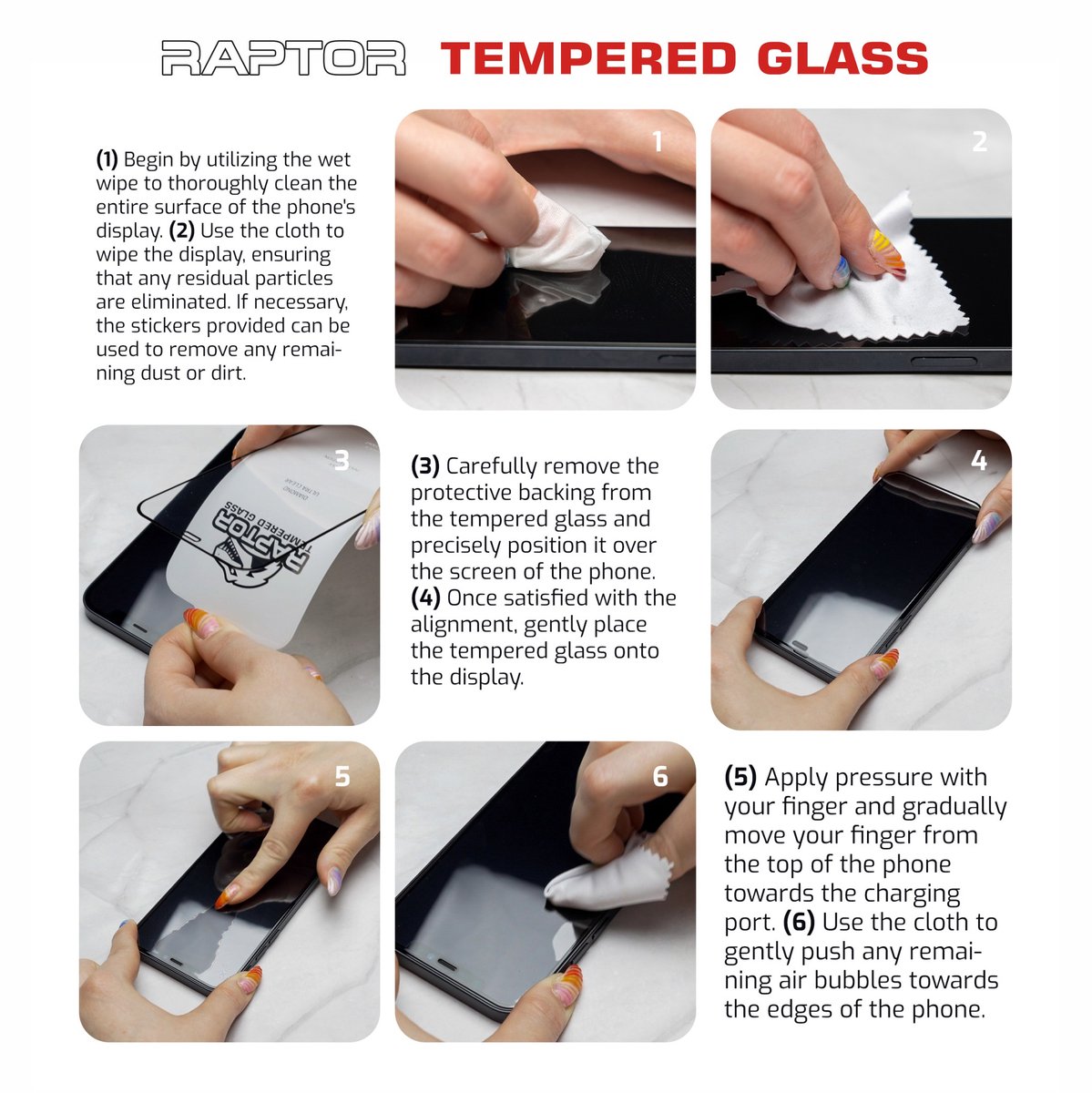 Swissten Raptor screenprotector - Geschikt voor SM-S928B