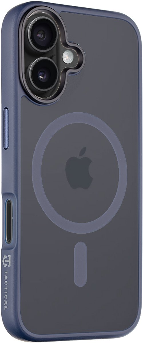 Tactical MagForce hoesje - Geschikt voor iPhone 16 - Deep Blue