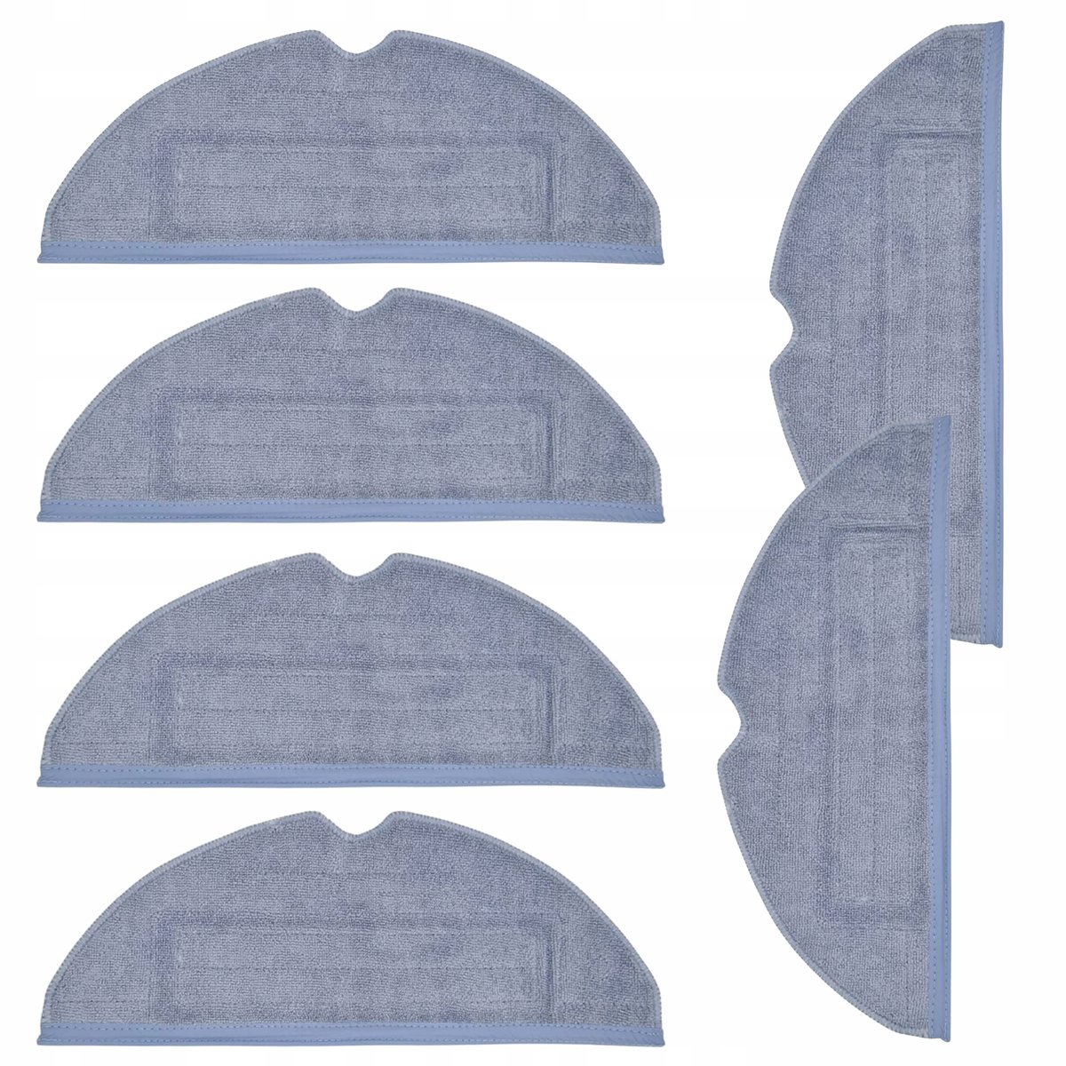 AreoSe - Dweilpads voor Roborock S7 / S7 max / S7 Plus/S8 - 6 stuks