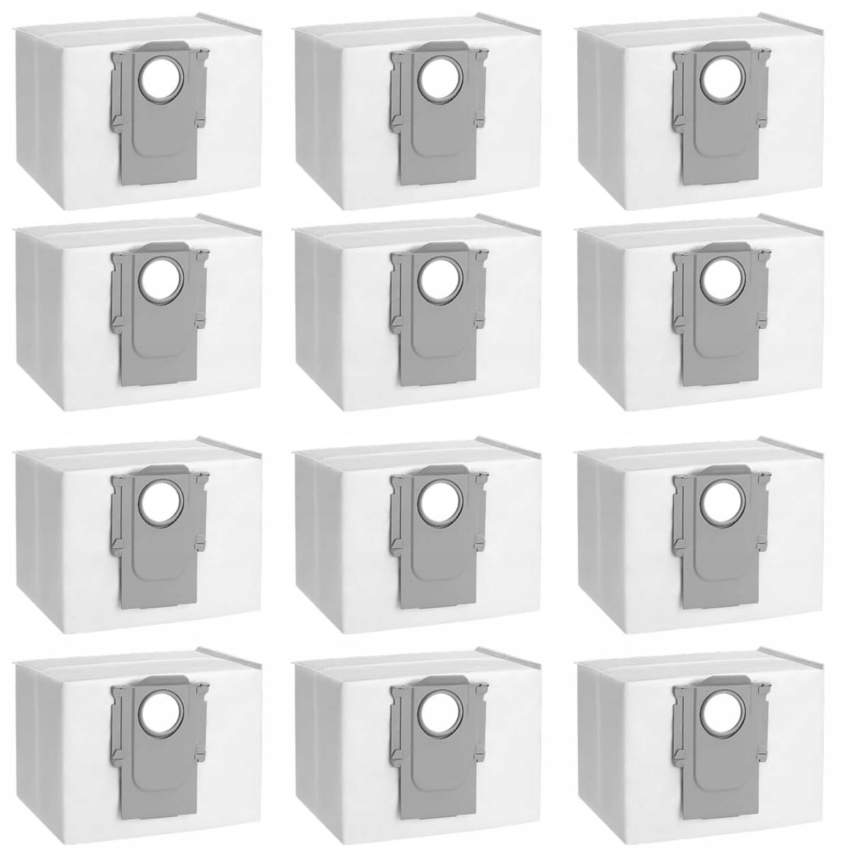 AreoSe - Stofzuigerzakken voor ROBOROCK S7 MaxV Ultra/Q7/Q7+/S8+/S8 Pro Ultra - 12 stuks