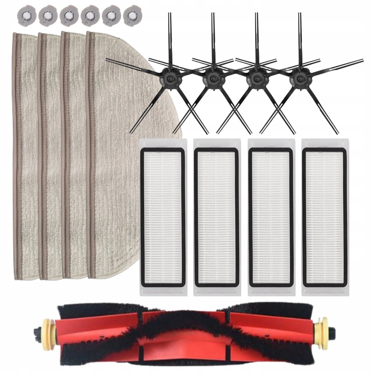 AreoSe - Accessoireset voor RoboRock S5max / S6 Pure / S6 / S6 max / E4