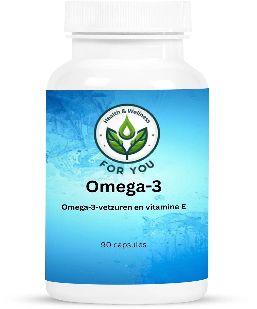 Omega-3 + Vitamin E – 90 Capsules