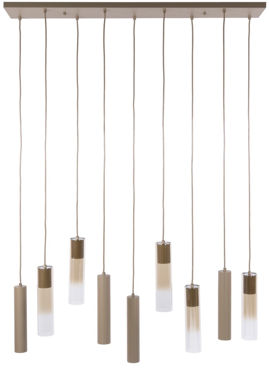 AnLi Style Hanglamp Lungo 5+4L Beige