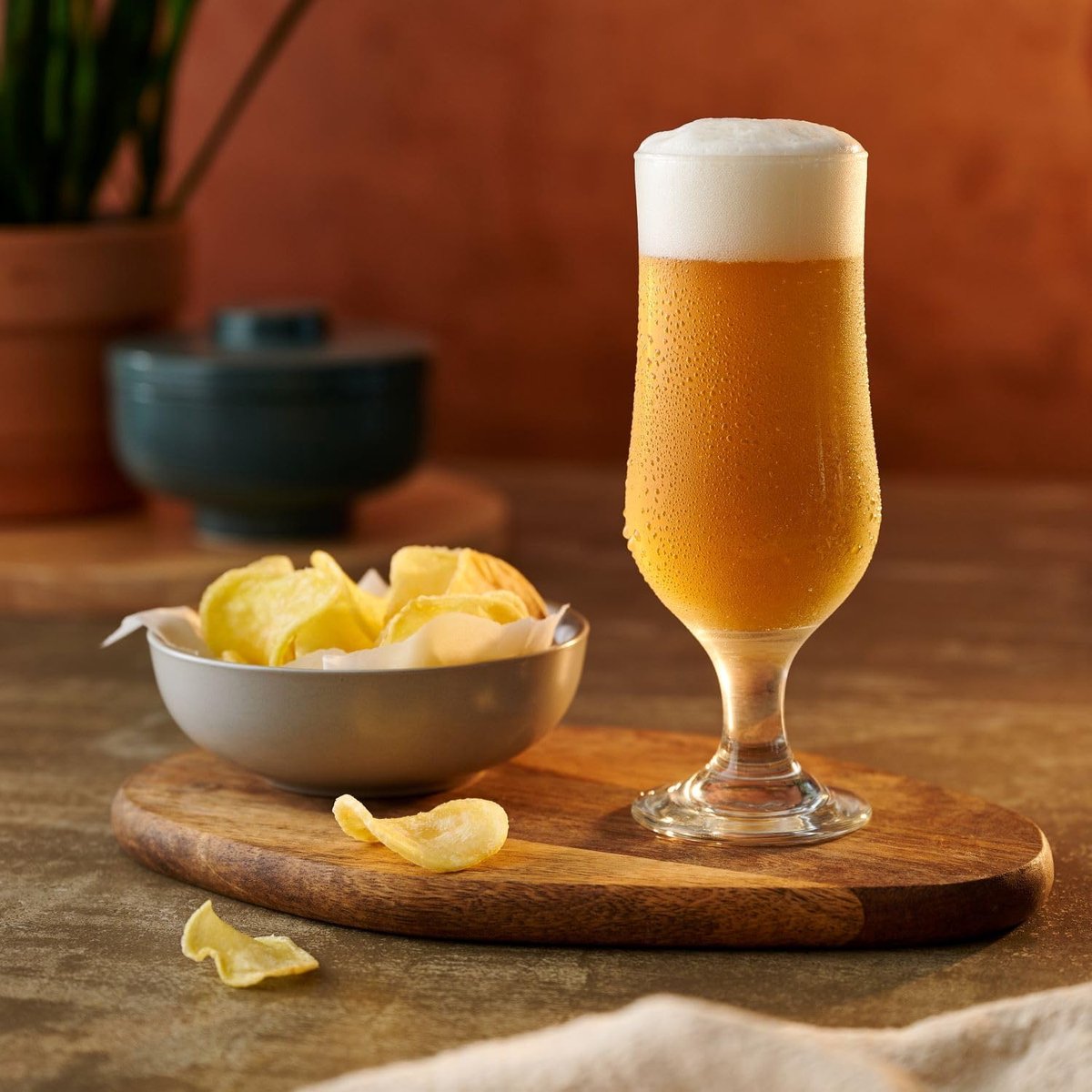 Bierglazen pilsglazen biertulp 0,3 liter (360 ml tot aan de rand) - vaatwasmachinebestendig