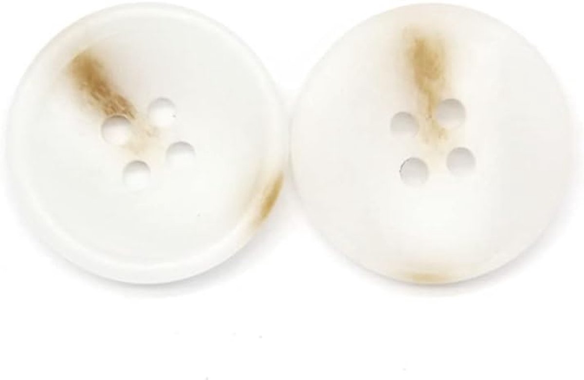 Knopen met platte achterkant harsknopen voor kleding pak jas decoratie DIY accessoires