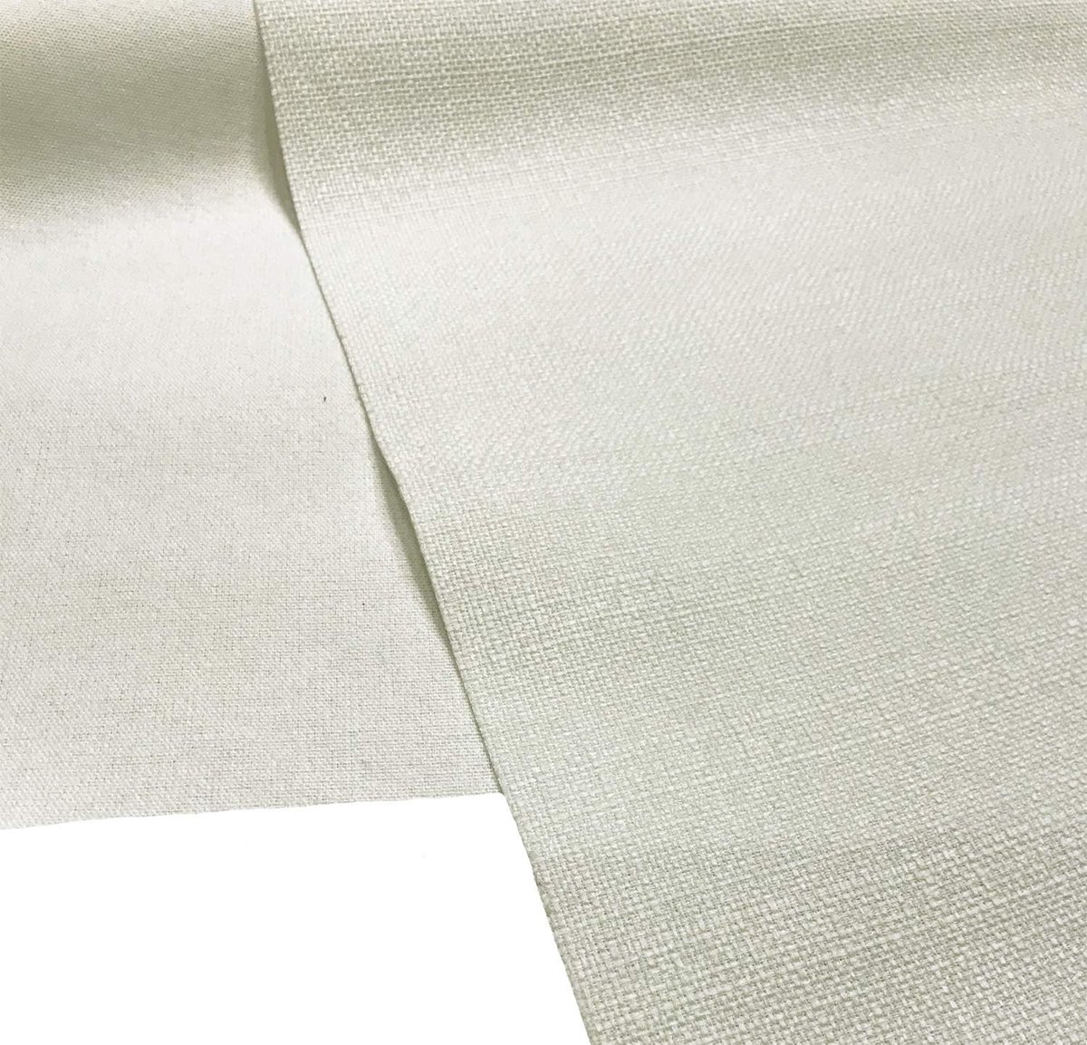 Stof Gordijnen Tas Designer Kleding Materiaal Dressmaking Bekleding 145cm Breed - Half Meter 50cm x 145cm Wit