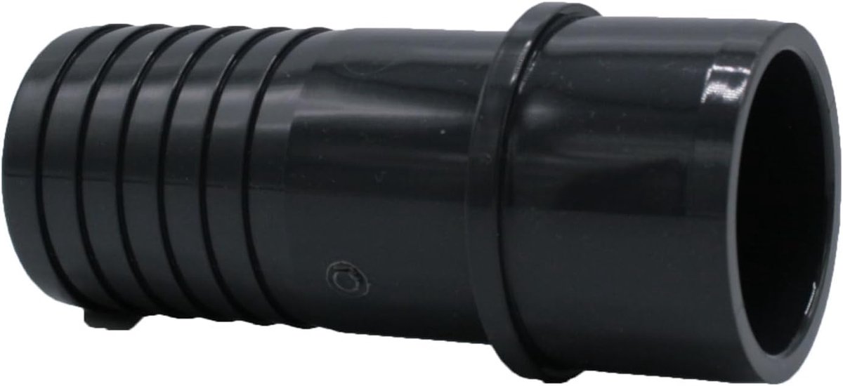Slangtule 30 mm PN10 - bm220 | Geribde slangadapter met lijmmof voor 32 mm mof of 25 mm buis, zwembad, vijver en irrigatie