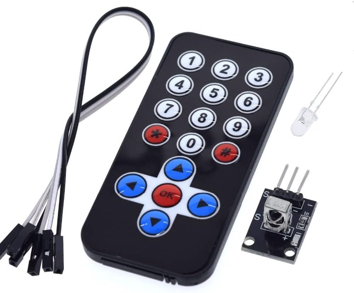 Infrarood IR draadloze afstandsbediening sensor module kits voor Arduino
