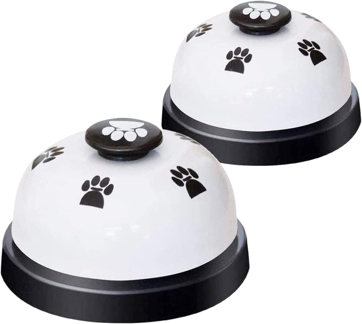 2 Pack Hondenbel voor deurzindelijkheidstraining, huisdierenbellen voor honden om naar buiten te gaan, hoogwaardige luide en heldere deurbel, communicatieapparaat voor puppy's en katten