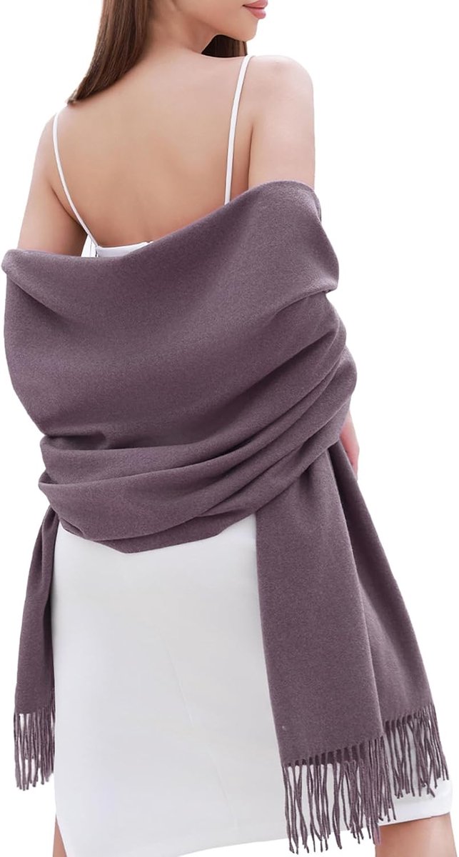 Dames Sjaal en Shawl – Zachte Warme Winter Sjaal – Elegant voor Avondjurk, Bruiloft, Feest of Diner