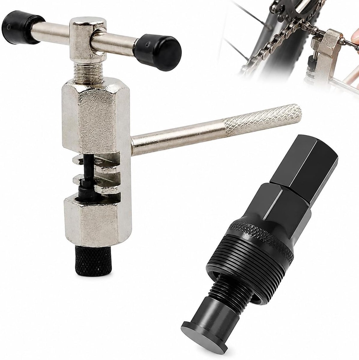 Cranktrekker, Kettingschakels, Reparatiegereedschap Voor Racefietsen en Mountainbikes, Voor Het Verwijderen en Bevestigen Van Fietskettingen