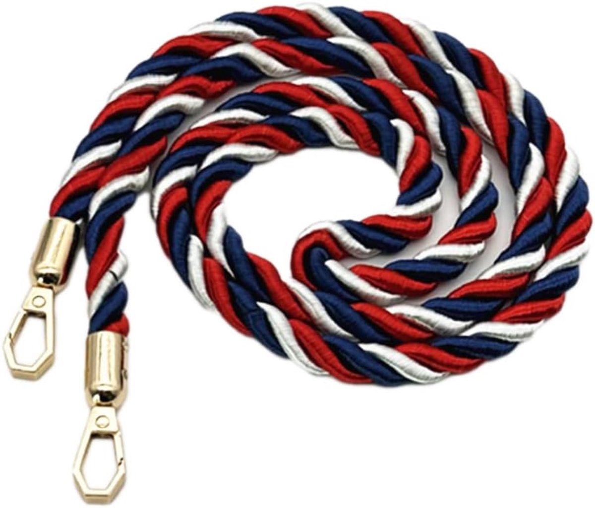 Tasgrepen om te wisselen, tashengsel, 35 cm, vervangende riem, flexibele handgrepen, accessoires voor kleine draagtas, handtassen, portemonnee, draagriem, rood, wit, blauw