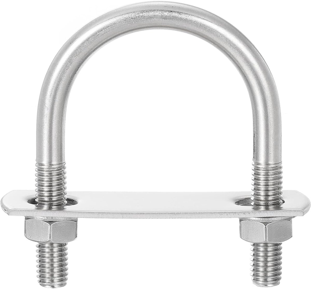 U-bouten, 4 sets 38 mm, binnenbreedte 65 mm, lengte M8 bouten met U-klem van roestvrij staal 304 met moeren en platen, voor bootaanhangers