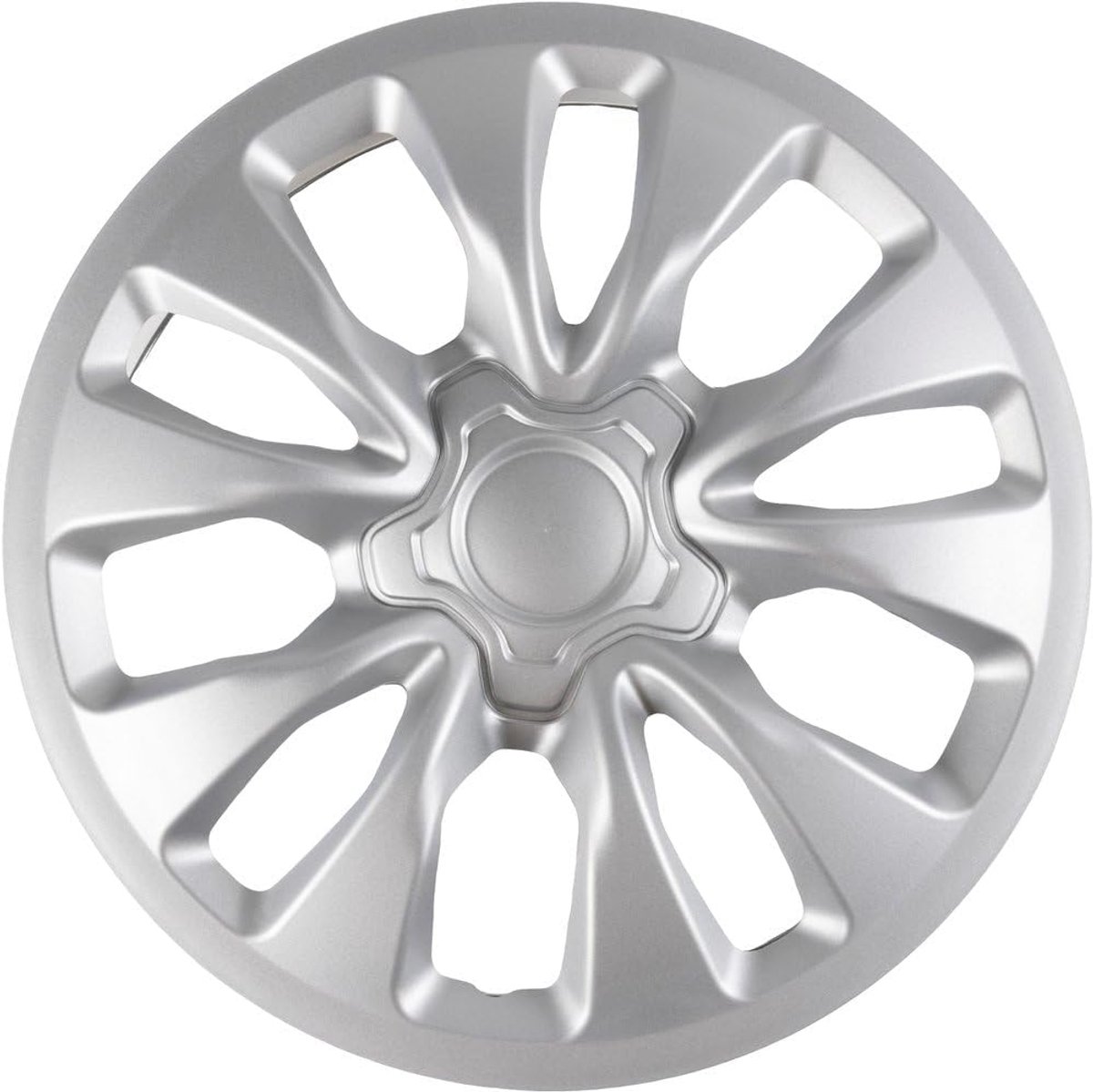 Monte Carlo 14" enkele grijze ABS autowielhoes