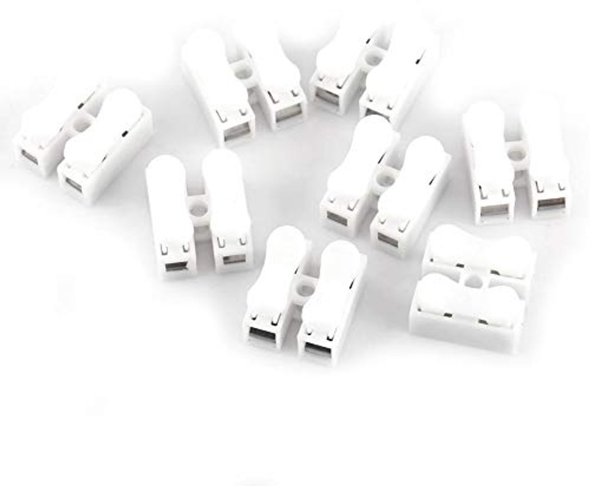 Fine Commodities, snelkoppeling, klemlijst, aansluitkabel, 100 stuks