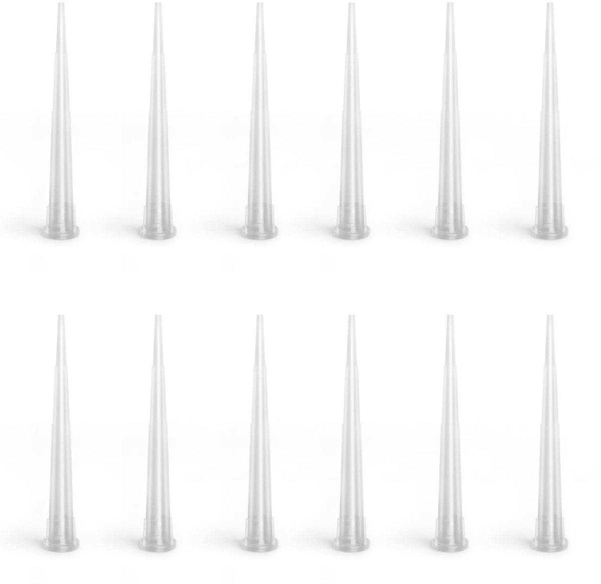 Pipetttips 10 UL 1000 PCS Laboratorium Universele Plastic Vloeibare Pipetttips Polypropyleen (PP) Autoclaveerbaar, Transparant