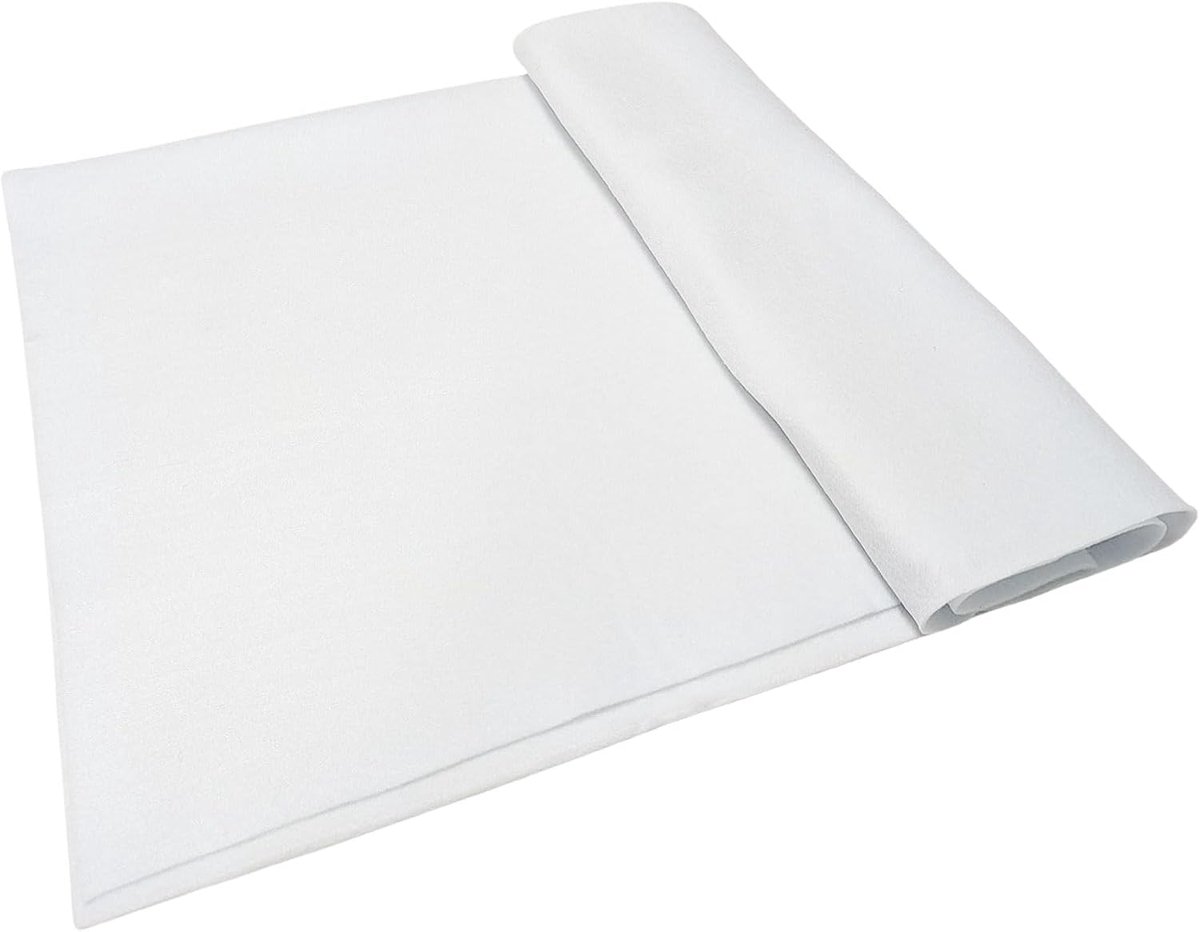 Stof voor handwerken, zachte stoffen panelen per meter voor kunst- en naaiprojecten 1,4 mm dik 91x225 centimeter Soepel