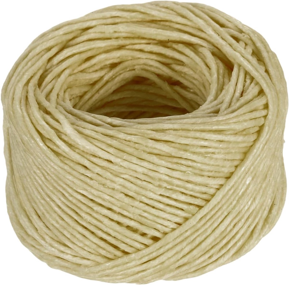 95ft Bijenwas Kaars Wick, 80mm Kaarsen Wicks Goed Gecoat met Natuurlijke Bijenwas voor Kaarsen Maken Wick Lichter, Lichtbeige 2mm