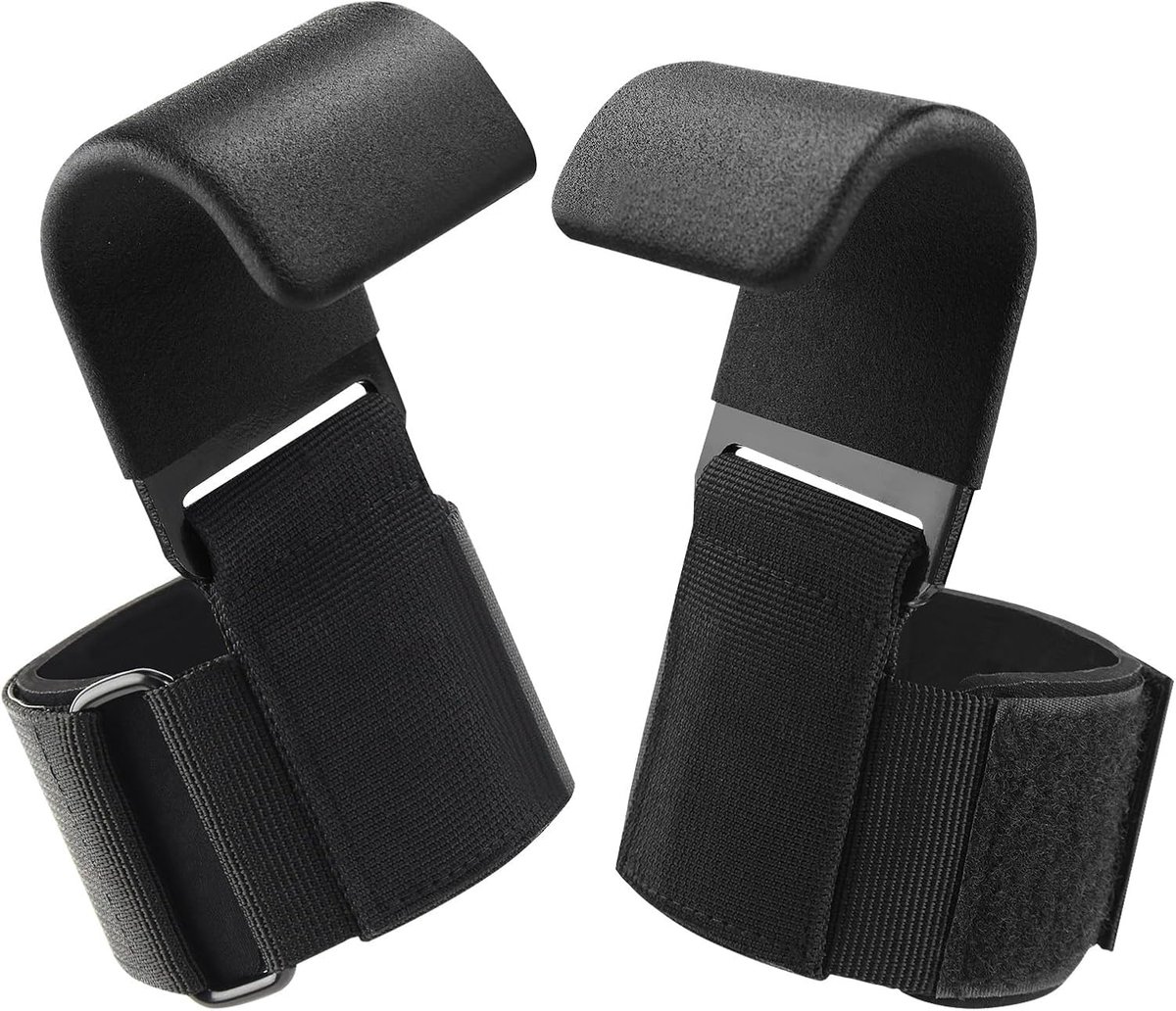 trekhulp, optrekhulp voor krachttraining en gym met antislip handgreep, versterkte stalen plaat en verstelbare klittenbandsluiting, ideaal voor vrouwen en mannen, duurzaam