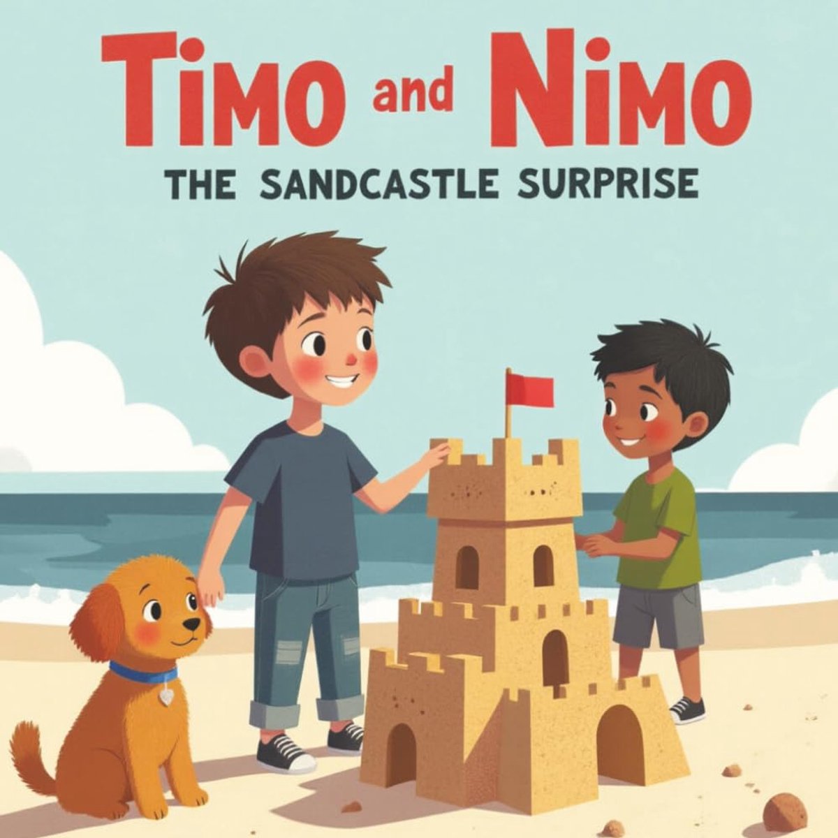 and Nimo: The Sandcastle Surprise - A Children's Story About Apologizing and Forgiveness: Short Moral Stories for Preschool Kids, 5 Min Bedtime Stories for Kids