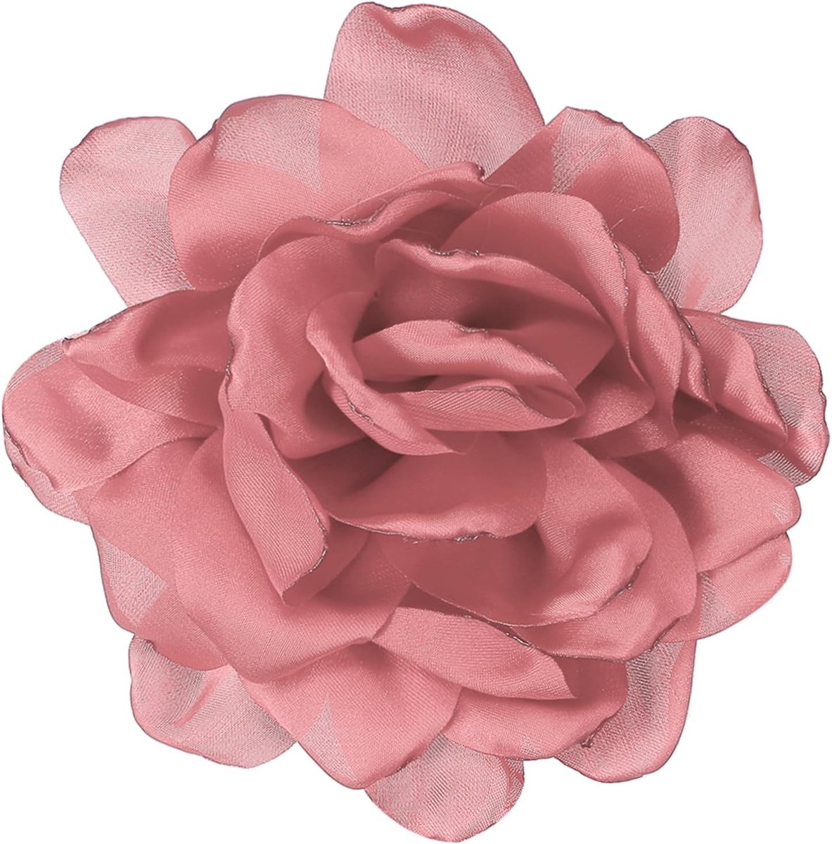 Zijde Satijn Bloem Broche Pin Grote Pioen Bloemen Revers Pin voor Vrouwen Bruiloft Feest Verjaardag Dans Banket Jurk Kleding Hoed Tas Decoratie