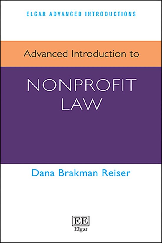 Elgar Advanced Introductions series - Advanced Introduction to Nonprofit Law