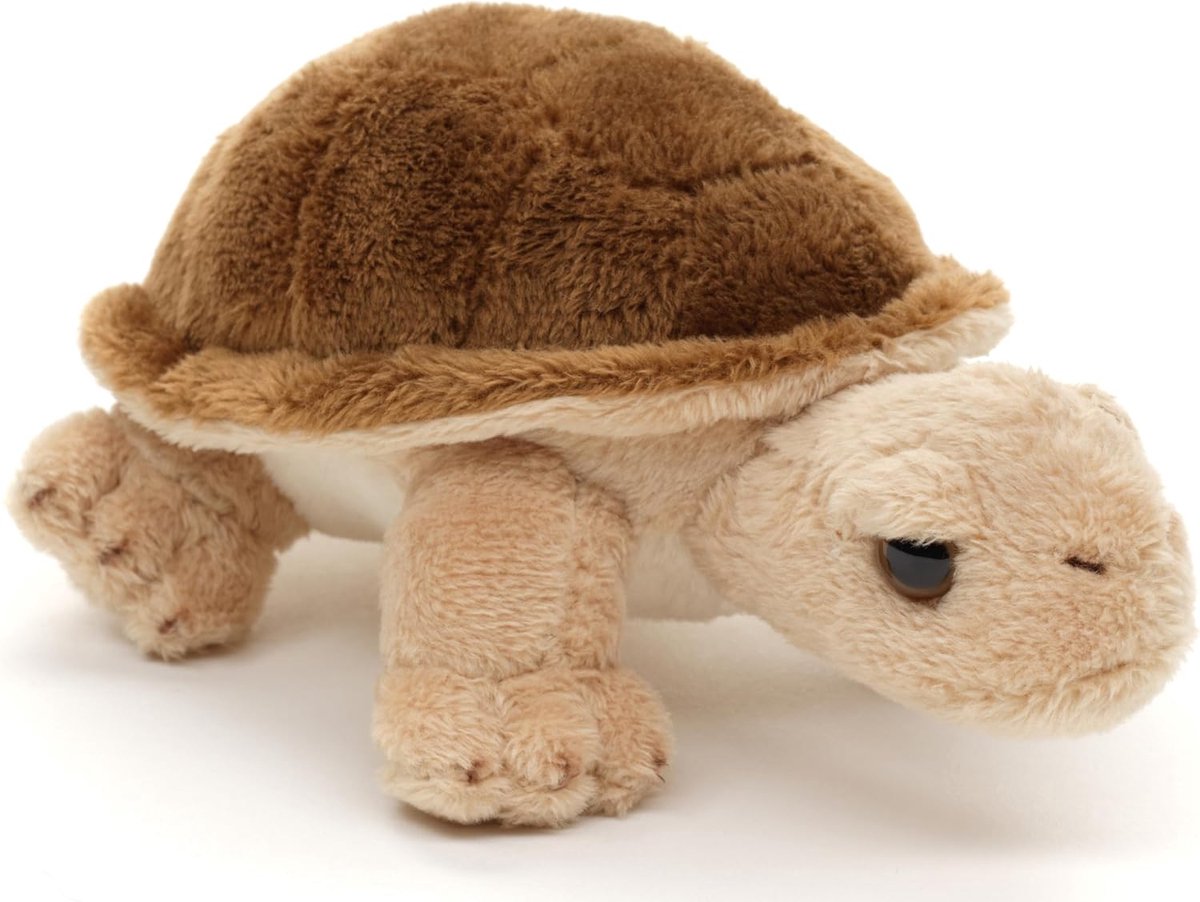 - Landschildpad pluche schildpad - 14 cm (lengte) - pluche schildpad - pluche dier, knuffeldier