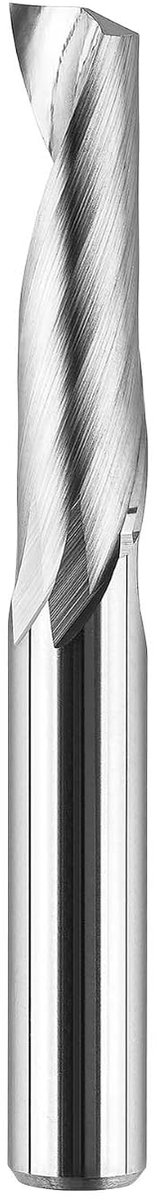 Alu Frees 6 mm Schacht Aluminium Einschneider 22 mm Snijlengte VHM Hardmetalen Schacht Houtfrees CNC Voor Bovenfrees Voor Aluminium, Messing, Acryl