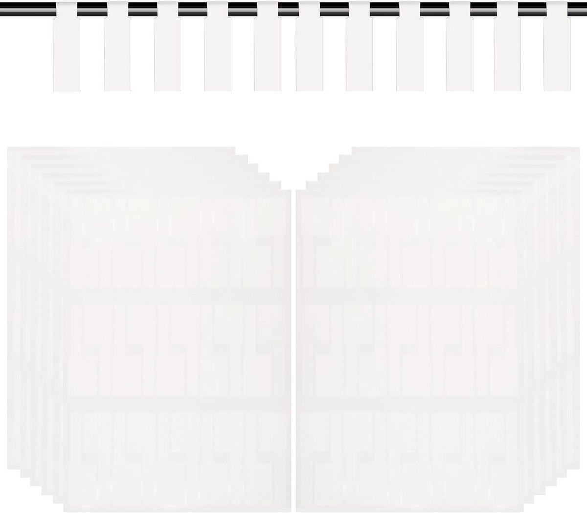 Kabellabels, 360 stuks waterdicht draadbeheer, zelfklevende witte A4-etiketten voor computer, afdrukbare laserprinter, koordlabels voor netwerk, luidspreker, oplader, stroomkabels