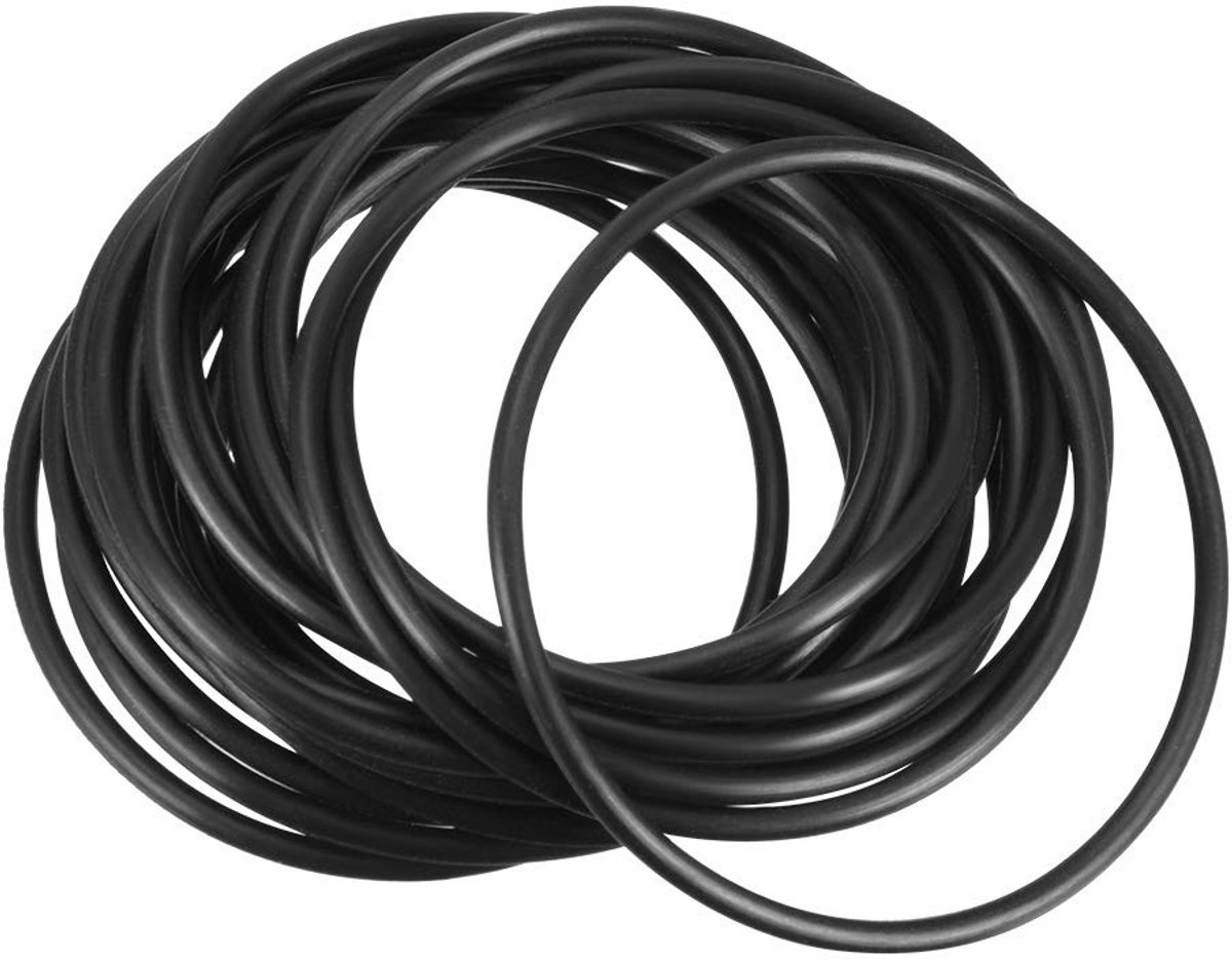 sourcing map Verpakking met 20 nitrilrubber O-ring metrische afdichting afdichtring 85 mm buitendmr. 78 mm binnendmr. 3,5 mm breed