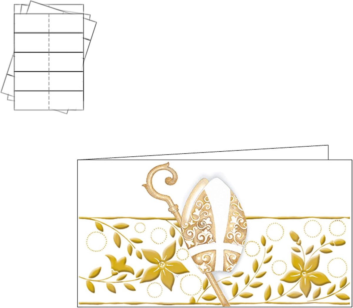 Kaarten voor gastgeschenken voor de Heilige Confirmatie, 20 stuks (confirmatie SC1)