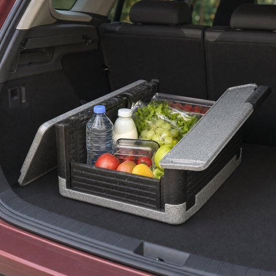 Opvouwbare thermobox 26 liter - Koel- en warmhoudbox - 43 x 46,5 x 24 cm van Vintag — afbeelding 2