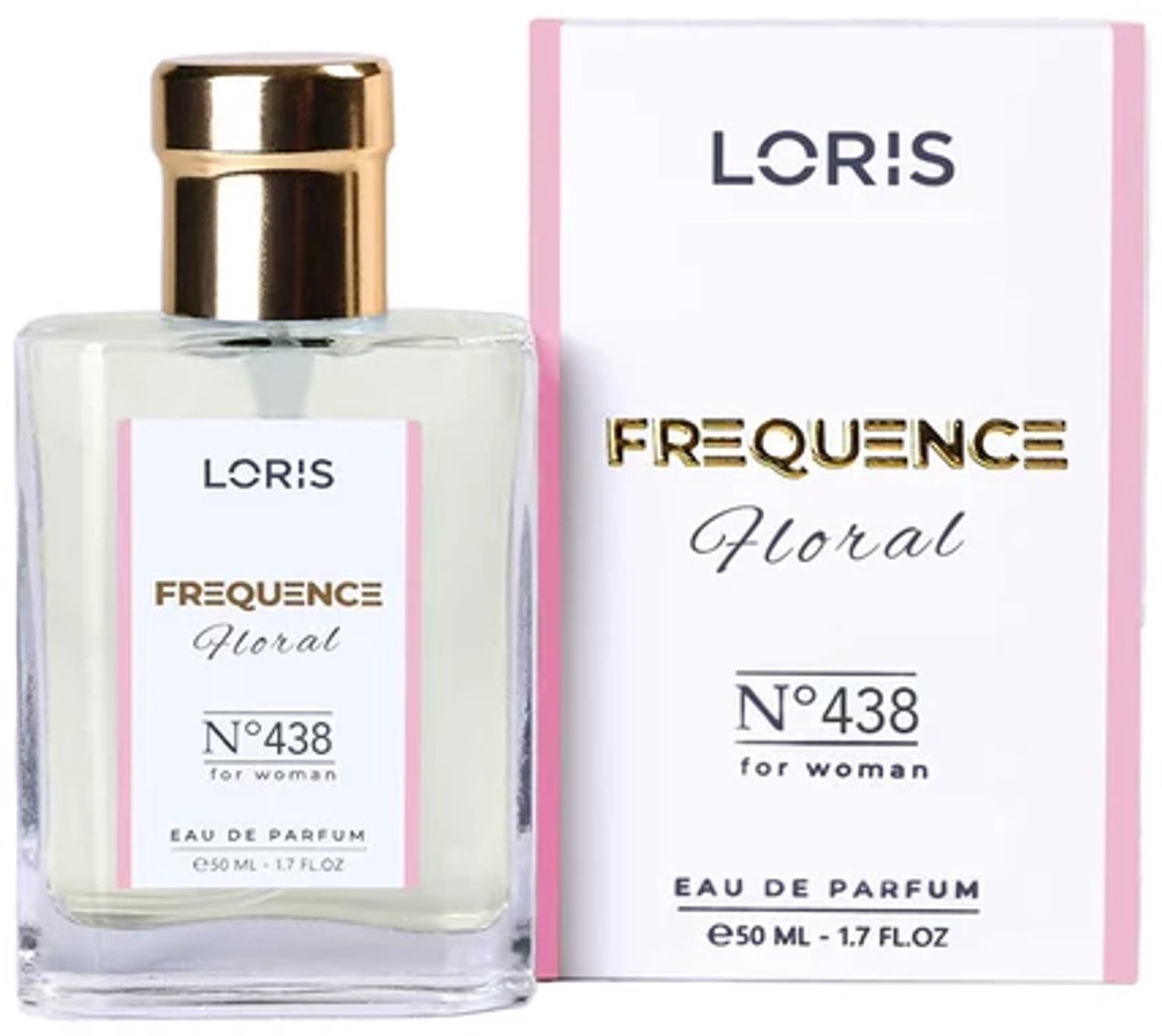 Loris Parfum Frequence Floral - 438 - Damesparfum - 50ML - Eau de Parfum