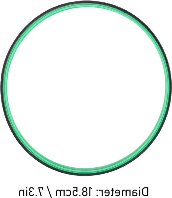 Blender Afdichtring - Mixer Ring - Keukenapparaat Onderhoud - Nylon Silicone Materiaal - Diameter 18.5 Cm - Zwart van Blender — afbeelding 2