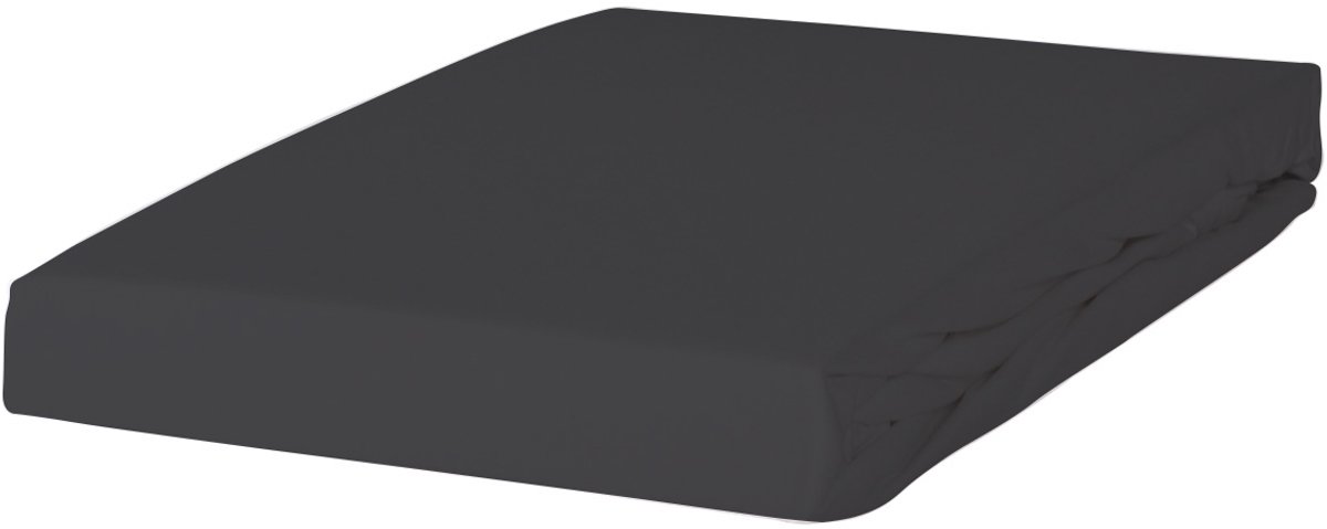 Linolux (topper) Hoeslaken Jersey Dark Grey 160x200