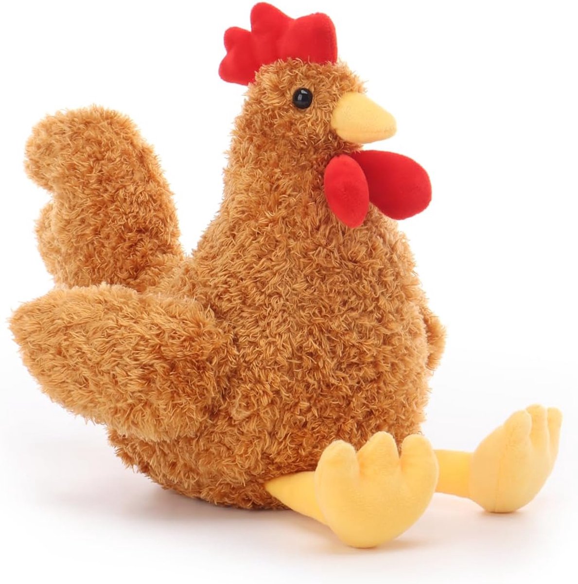 Lamb Pluche zacht gevulde dieren gember kraan, knuffeldier voor kinderen en baby's, 20 cm