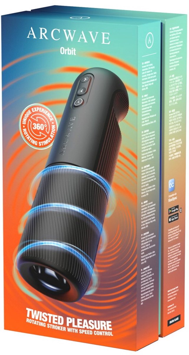 Arcwave Orbit Masturbator - Rotating Stroker Met Soeed Control