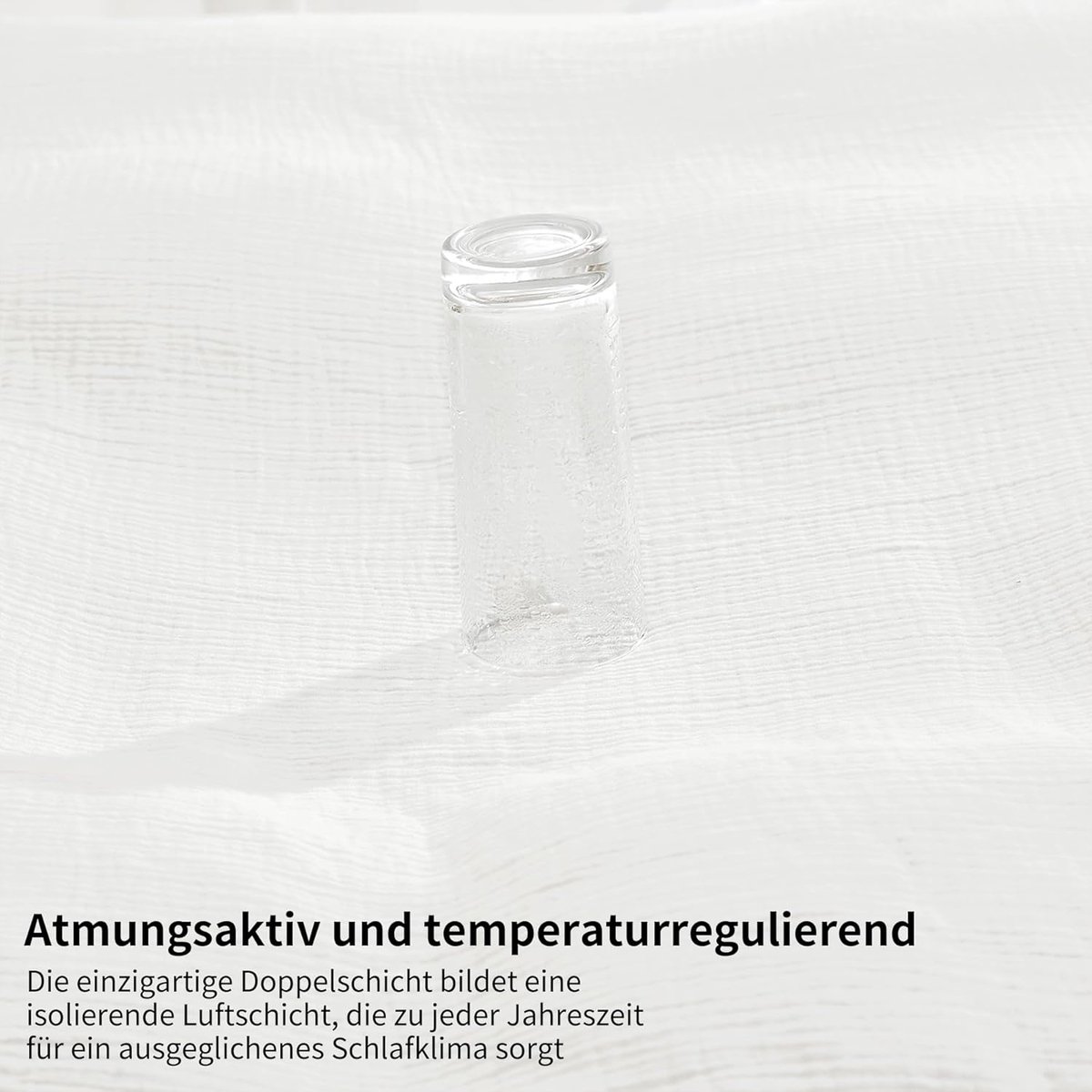 SnelShoppen - Muslin Stretch Fitted Sheet 200x200cm - 100% Katoen - Wit - Ademend en Zacht - Geschikt voor Boxspring - Ideaal voor Kinderen en Volwass