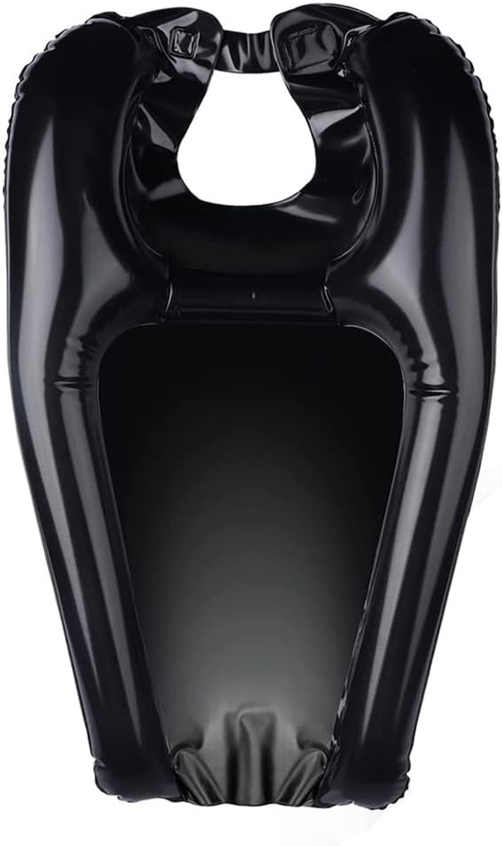SnelShoppen - Portable Haarwasbak, Inflatabele Wasbak voor Thuis, Shampoo Tub, Comfortabel Haarwassen voor Ouderen, Zwangere Vrouwen, Kinderen, 70x40