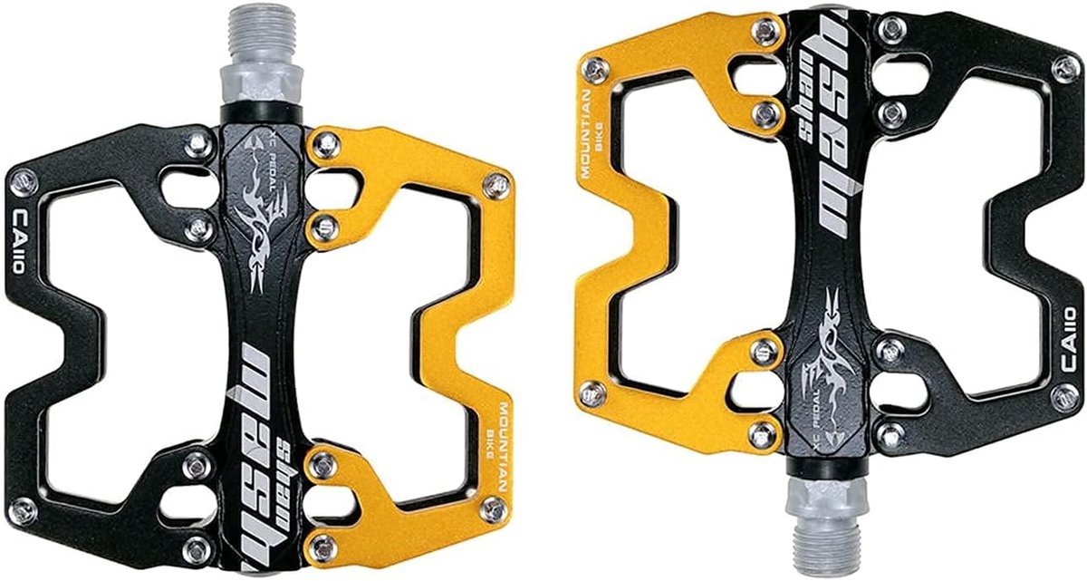 SnelShoppen - Bicycle MTB Pedalen - Ultra-Lichte Aluminium Fiets Pedalen 9/16 Inch met Sealed Bearing en Anti-Skid - 1 Paar
