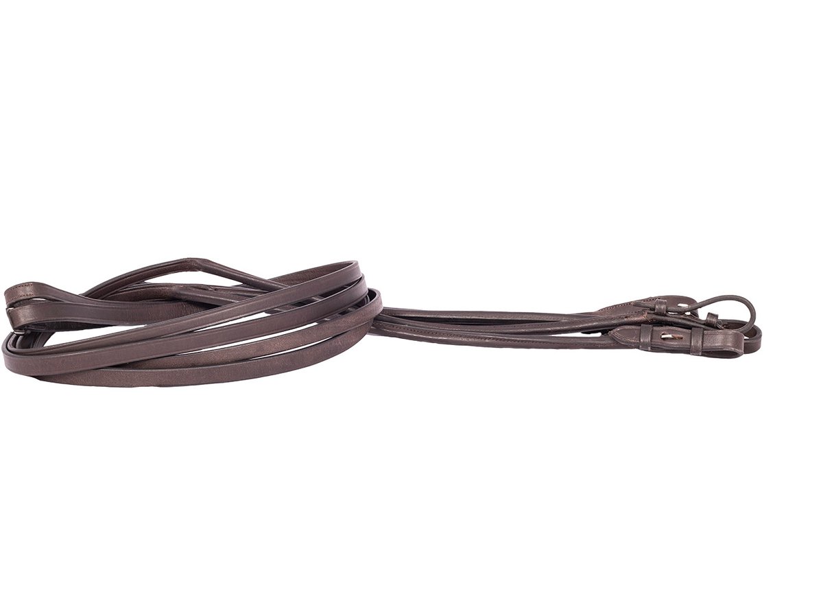 Premiera rondgenaaide stang & trens teugels - Brown - Cob