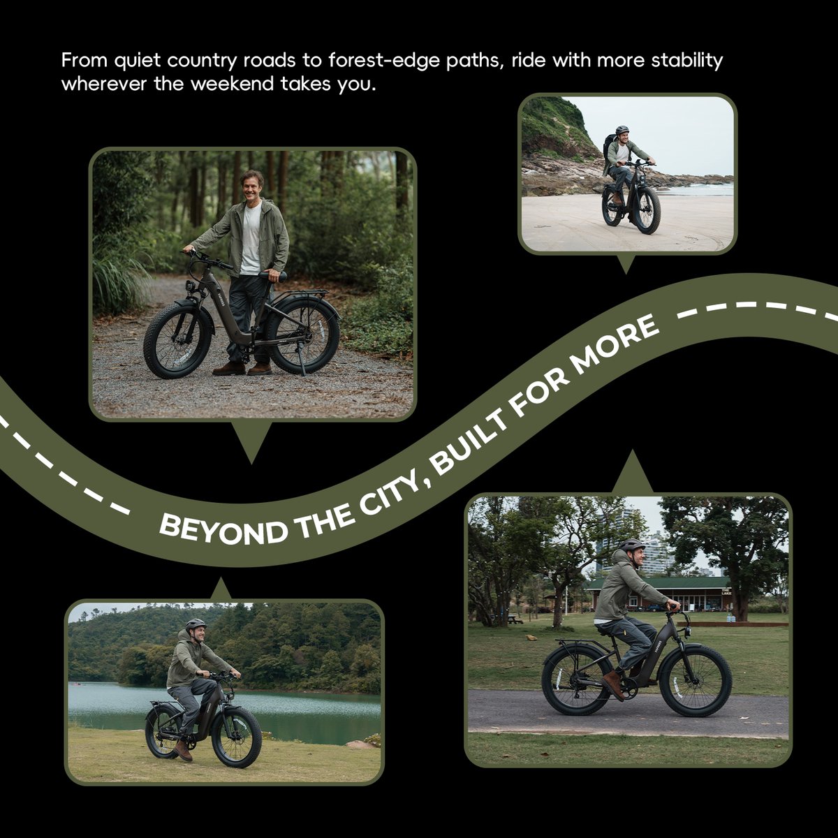 FAFREES F26 Rover Full-Size All-Terrain E-Bike – 48V 20Ah Accu, 95km Bereik, 55Nm Koppel, 26"x4.0" Vetbanden-Blauw thumbnail 6