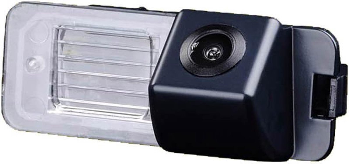 SnelShoppen - Achteruitrijcamera voor VW Passat, Skoda Golf 6, EOS, Lupo, Polo, Seat Leon, Amarok met Nummerplaatverlichting - Eenvoudige Installatie,