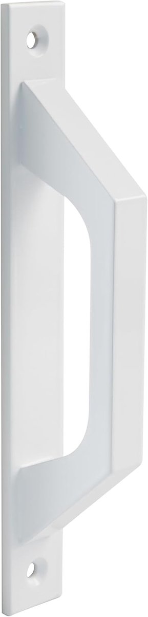 SnelShoppen - Aluminium Deuropener Zwart - 198x25x40mm - Functional Handle voor Schuif- en Draaiendeuren - Modern Design voor Binnen en Buiten