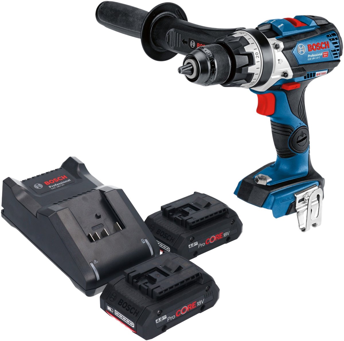 Bosch GSB 18V-110 C,'doos, solo ( 06019G0309 )