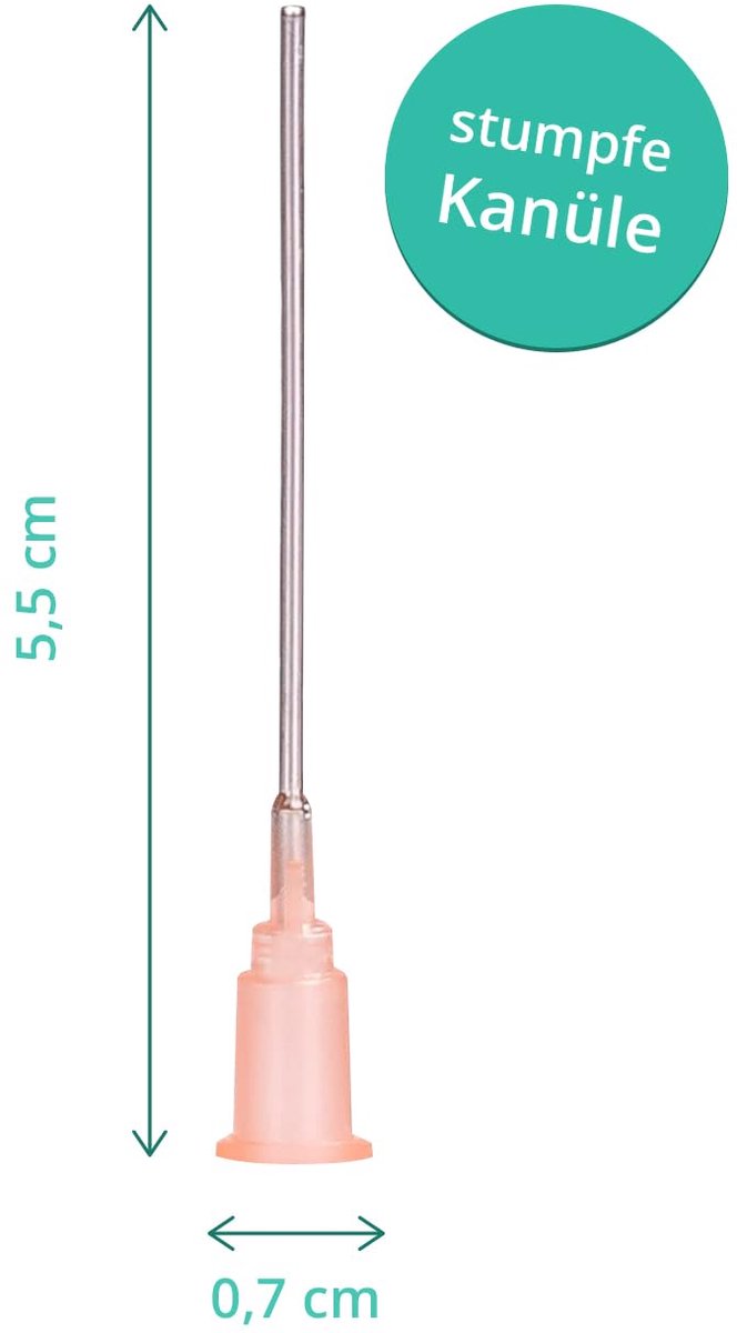 SnelShoppen - Disposable spuitset 5x 20ml + 6x stompe naalden voor nauwkeurige dosering en hygiënische toepassingen, ideaal voor inkten, knutselen en