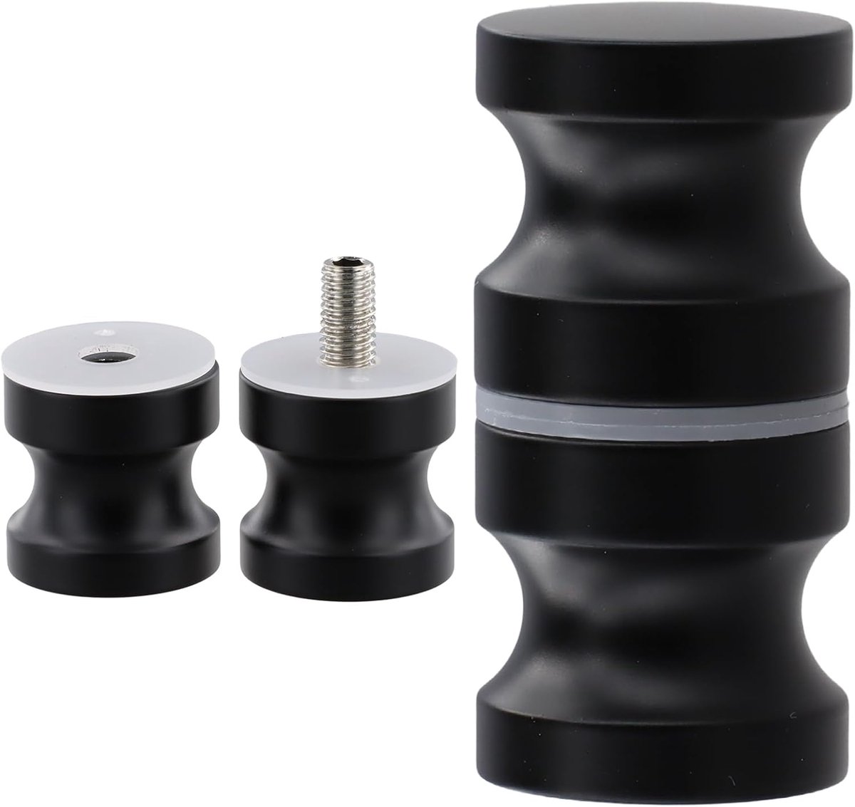 SnelShoppen - 1 Pcs Douche Deurhendel, Ronde Aluminium Legering Badkamer Deurklink, Chromen Handvat voor Glasdeuren, 30mm, Corrosiebestendig & Waterdi